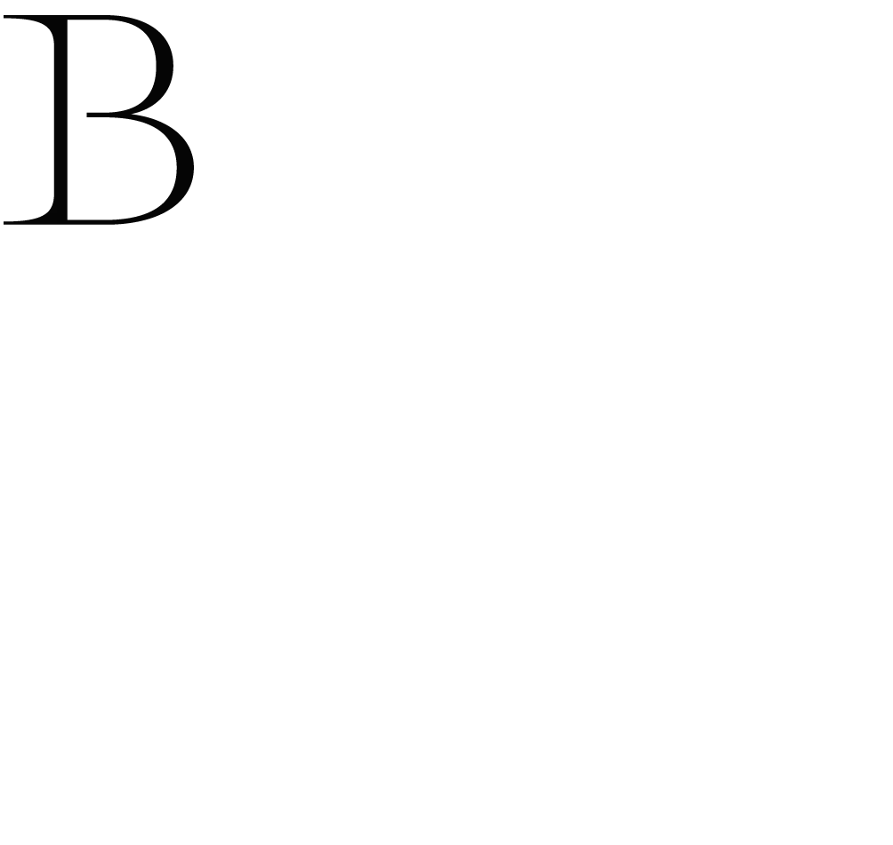 B